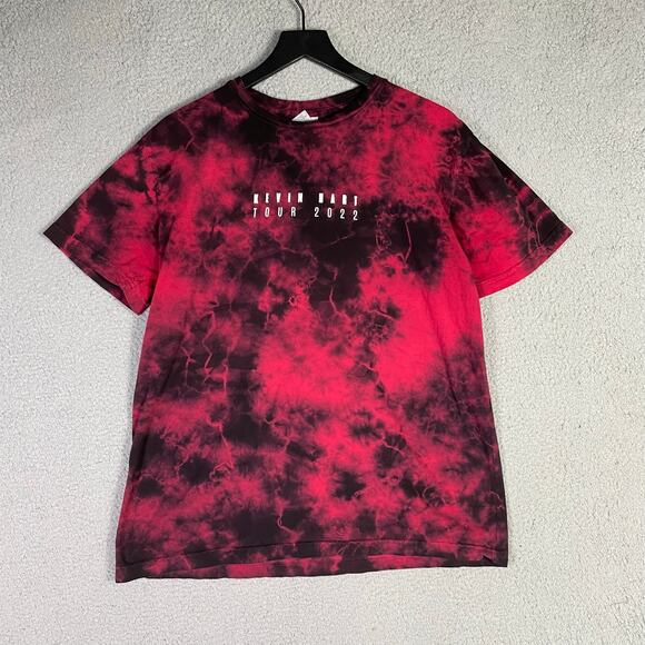 Kevin Hart Tour 2022 Comedic Rockstar Tie Dye T-Shirt Red‎ Black Unisex Size L - Picture 2 of 7
